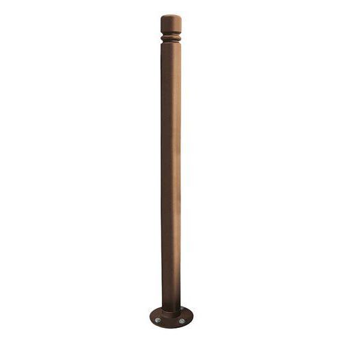 POTELET INCLINABLE AMORTICHOC CITY - ZINC MARRON 8017 - PROCITY