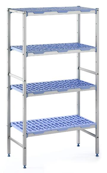 Rayonnage alimentaire l.1412 x p.500 mm_0