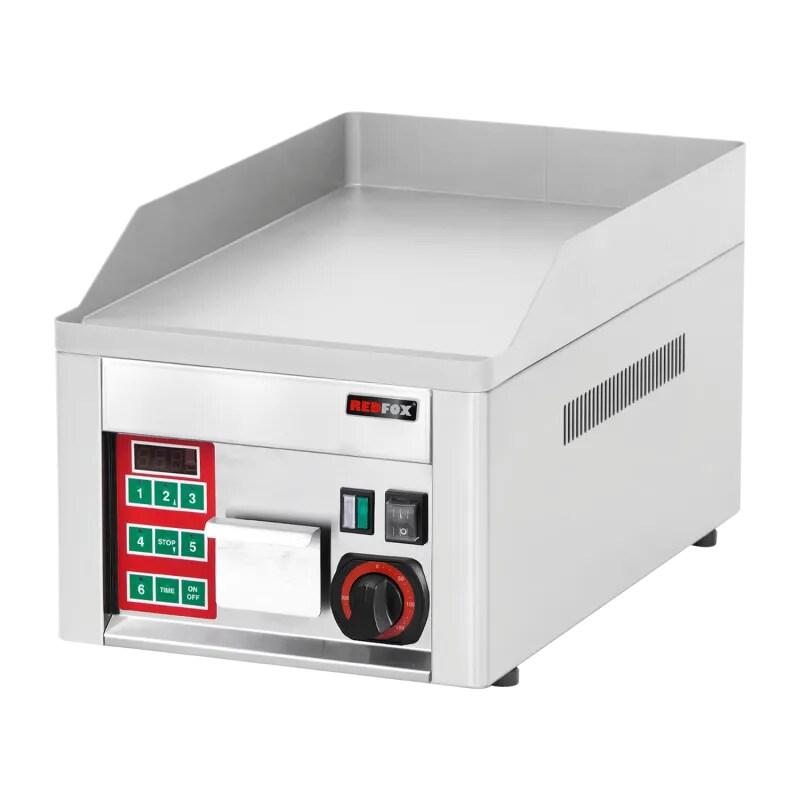RM GASTRO Plaque de cuisson lisse avec minuteur numérique REDFOX - FTHC 30 ED - REDFOX - 0615402956383_0