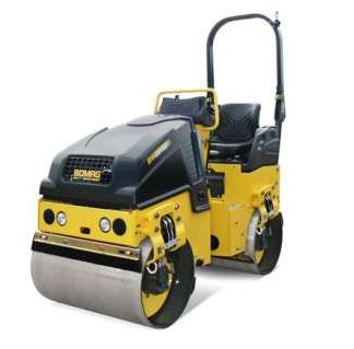 Rouleaux tandem vibrants articulés BW 90 AD 5 Bomag - moins de 1.8 t, moteur Kubota, largeur 900 mm_0