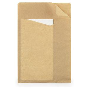 SACHET SANDWICH AVEC SERVIETTE 14,3 X 21 CM