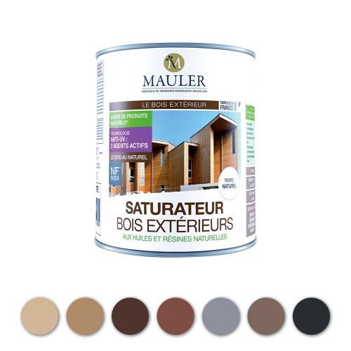 SATURATEUR BOIS EXTÉRIEUR NATUREL - 10 LITRES - TECK MAULER