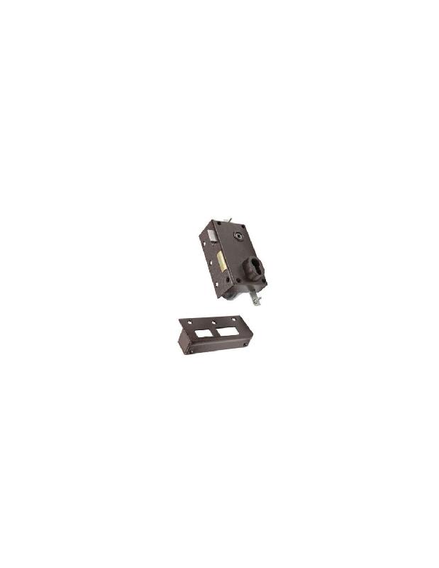 SERRURE 3 POINTS 73 A2P* SANS CYLINDRE MARRON GAUCHE - BRICARD - 73079