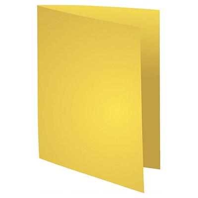 SOUS CHEMISE FLASH DE EXACOMPTA - PAPIER  100% RECYCLE 80 G - POUR FORMAT A4  - JAUNE - PAQUET DE 100