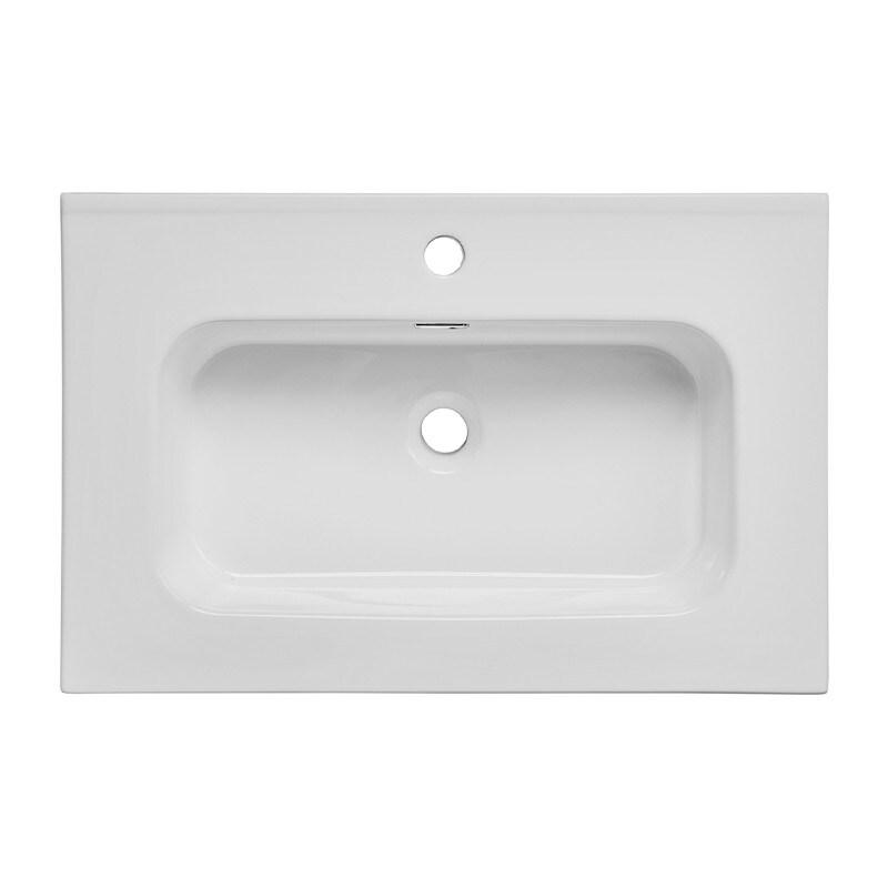 STELLAMEUBLES Vasque 60cm GO encastrable blanche céramique - 3667335108794_0