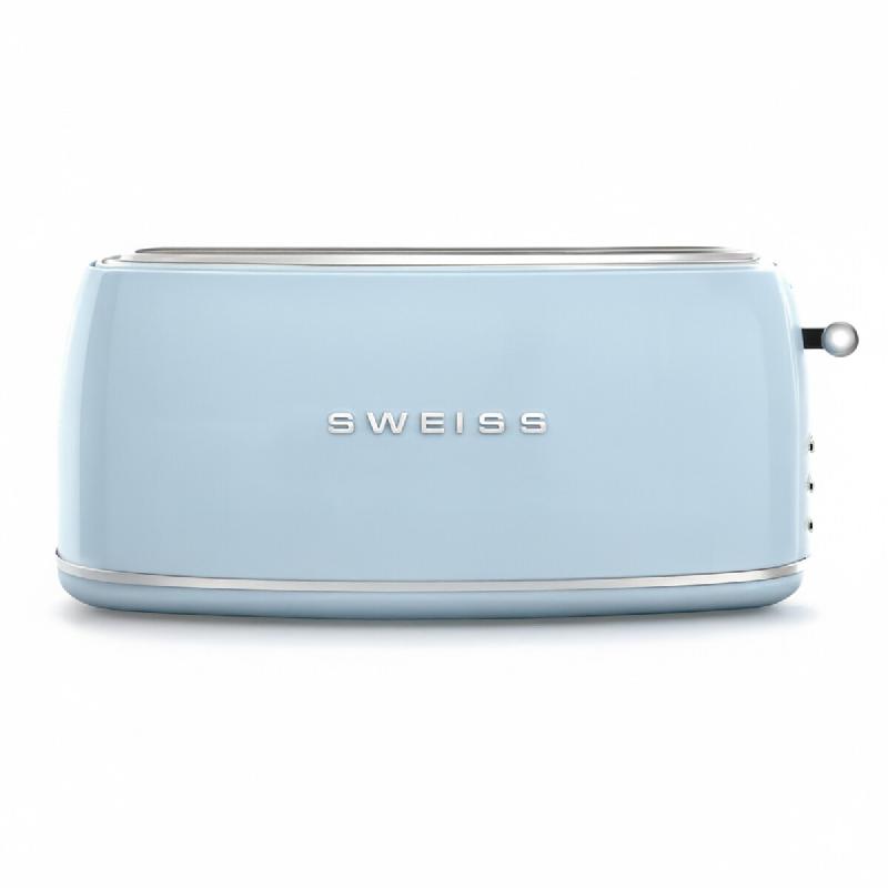 Sweiss GRV6 - Grille pain vintage - bleu inox GRV6_0