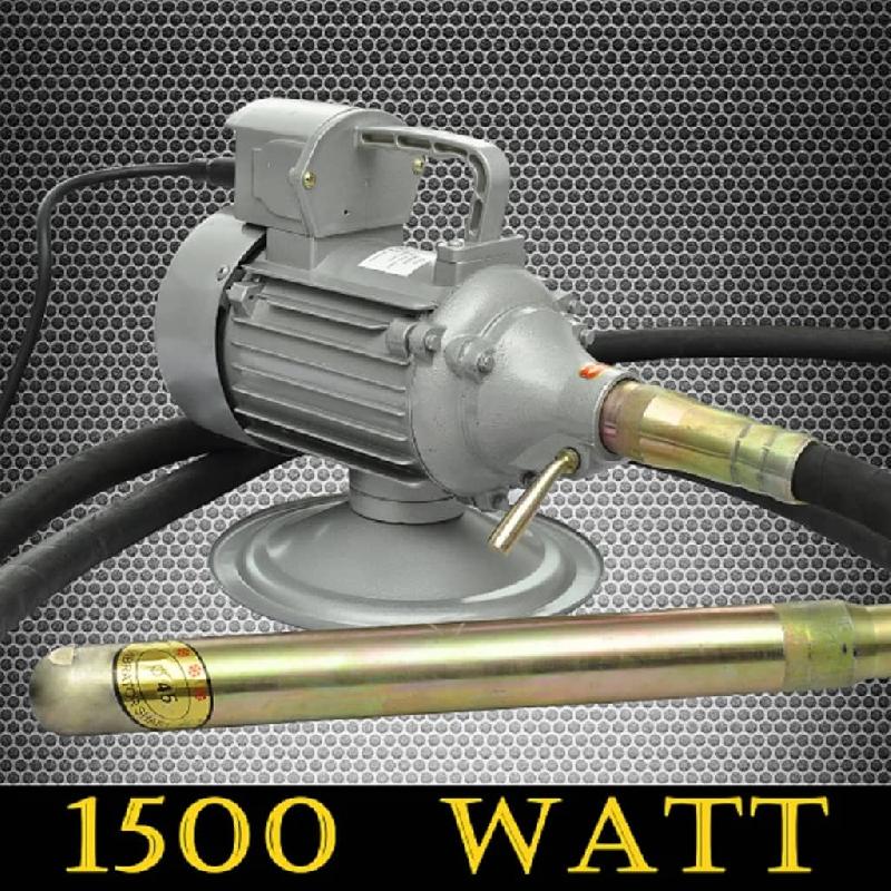 Vidaxl vibrateur à moteur à béton 220 v 50 hz 1500 w tuyau de 6 m 140257_0
