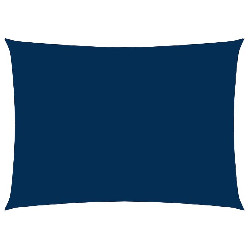 VidaXL Voile de parasol tissu oxford rectangulaire 5x7 m bleu Modèle Ventura Élégance - bleu 135550_0