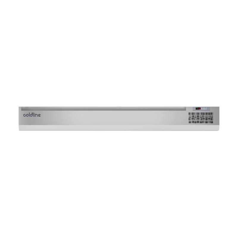 Vitrine positive réfrigérée à poser - sans vitrage pour bacs GN 1/4 - profondeur 320 mm - YP2312N_0