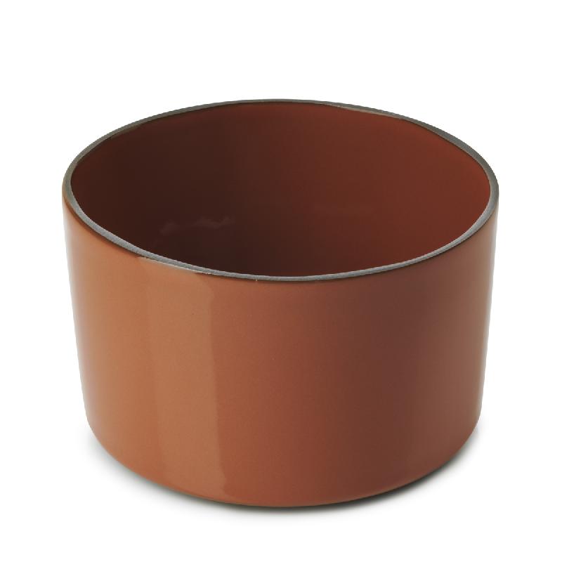 BOL ROND ROUGE PORCELAINE Ø 11 CM CARACTERE REVOL