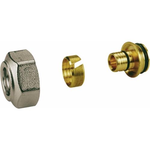 ADAPTATEUR NICKELÉ ET CHROMÉ - EUROCONE R179E - TUBE PER/PB GIACOMINI