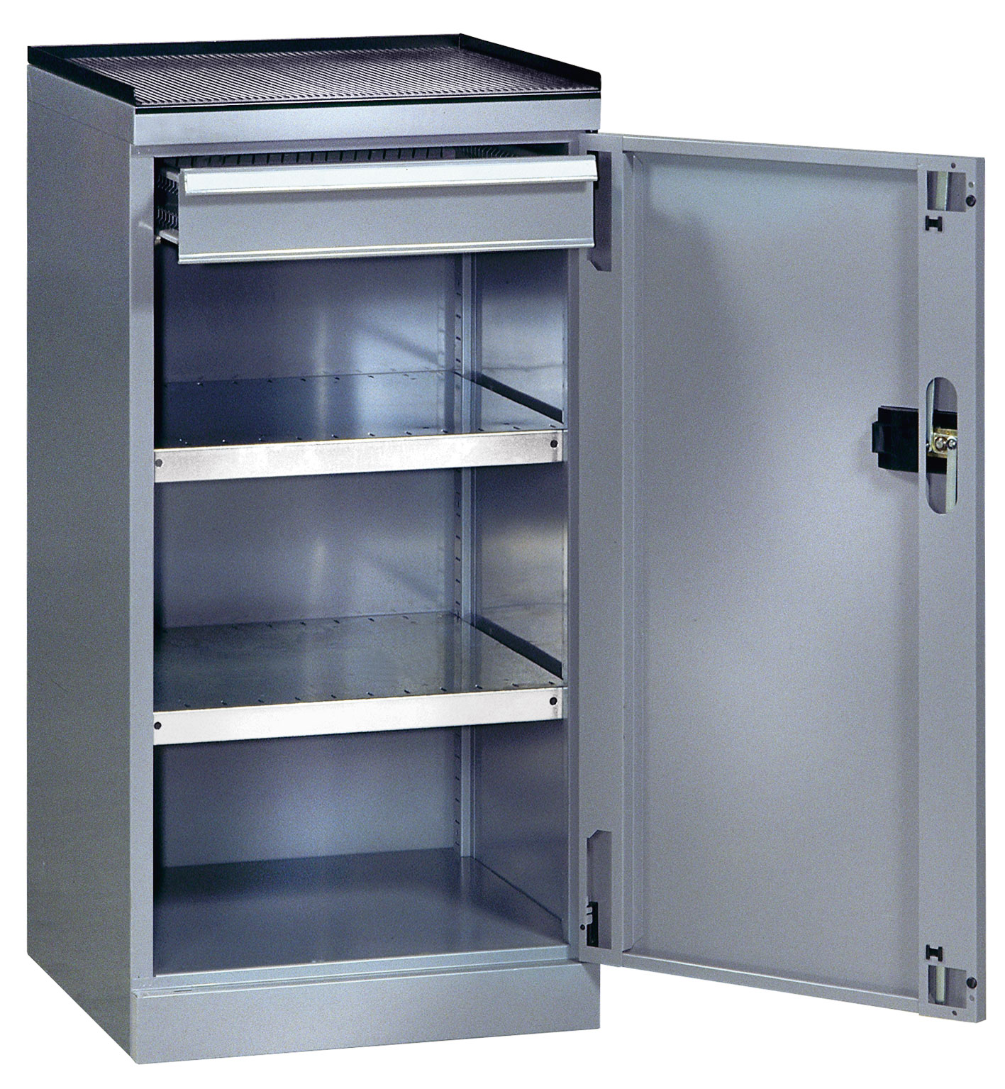 Armoire Atelier Metallique Avec 2 Tablettes Et 1 Tiroir Comparer