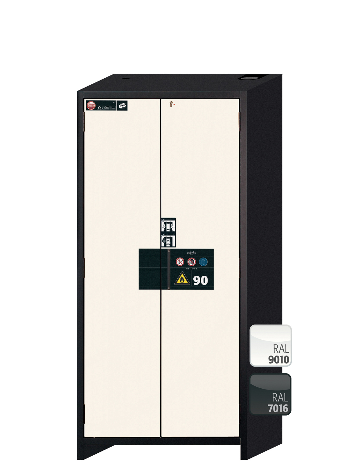 Armoire de sécurité Q-PEGASUS-90 modèle Q90.195.090.WDAC - Réf 30042-050-30049_0