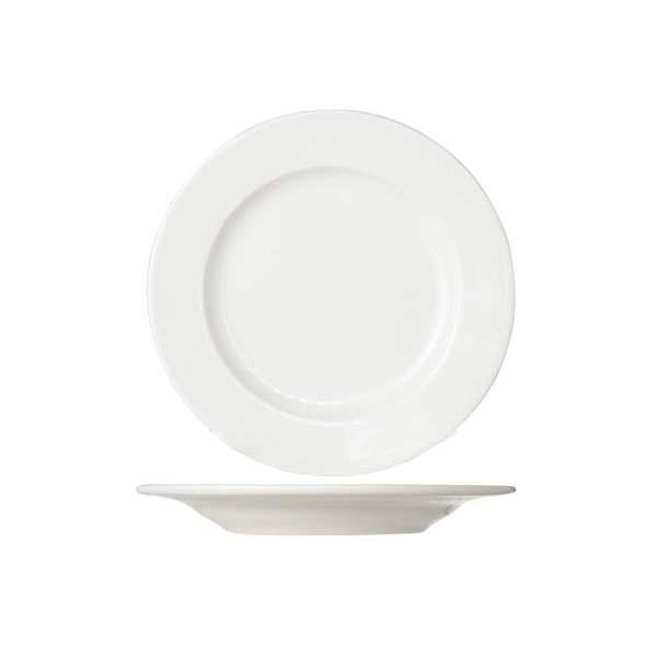 ASSIETTE À DESSERT BLANC CRÈME RONDE 21CM PORCELAINE - LOT DE 6 - COSY & TRENDY - BUFFET