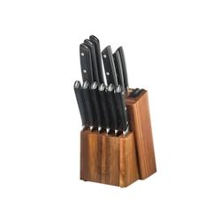 Bjorn Bloc couteaux de cuisine et couteaux à steak ERLING LOVIISA - 14 pièces - noir 3701488307519_0