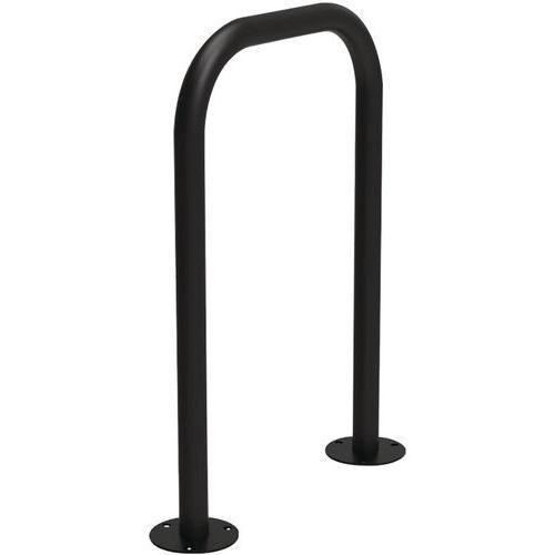 BORNE VÉLOS EN U RENVERSÉ PEINTE NOIR PROFOND - ABRI PLUS