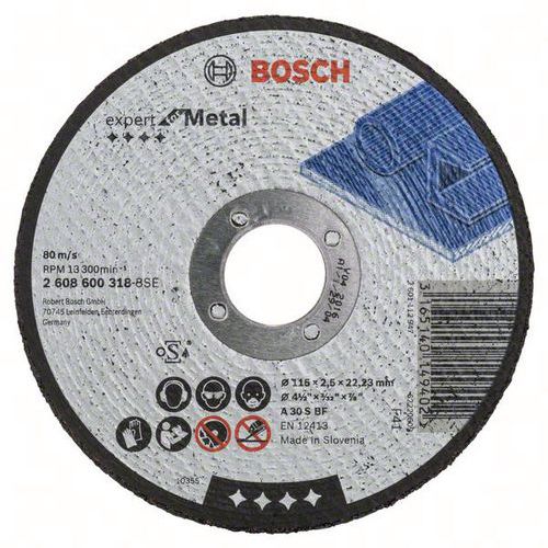 BOSCH 25 DISQUES À TRONÇONNER EXPERT FOR METAL