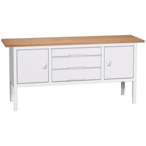 BOTT 1 ETABLI MONOBLOC VERSO 2000X600X830-930MM - BOTT