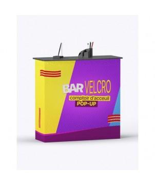 COMPTOIR D'ACCUEIL VELCRO - STANDS ET COMPTOIRS D'ACCUEIL