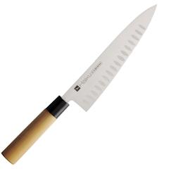 Couteau japonais Haiku Original Chef alvéolé 17 cm - Haiku International - acier 4260089861732_0
