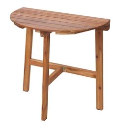 Décoshop26 - Table pliante de jardin balcon intérieur/extérieur pliable en bois d'acacia 71x70x34 cm 04_0008552 - 3000262621958_0