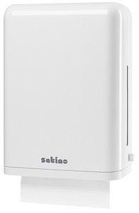 DISTRIBUTEUR D'ESSUIE-MAINS GRAND, BLANC
