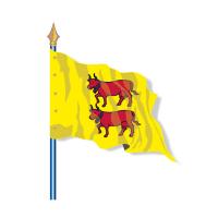 DRAPEAU DE PROVINCE HISTORIQUE BÉARN