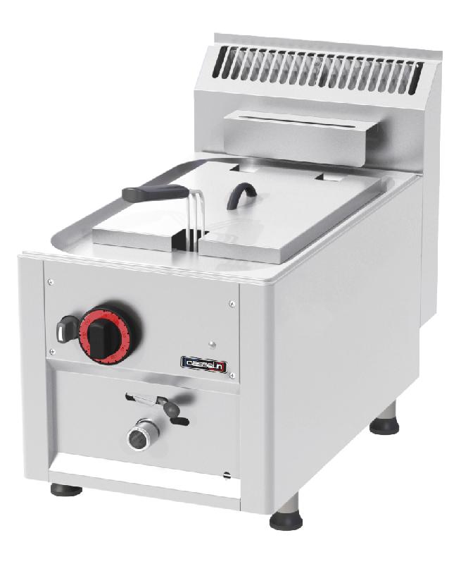 Friteuse gaz à poser - 8 litres avec vanne de vidange - CASSELIN C6FGV833_0