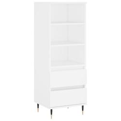 Helloshop26 - Buffet bahut commode armoire meuble de rangement organisateur cuisine salle de séjour salon haut 40 x 36 x 110 cm bois 02_0032445 - 300_0