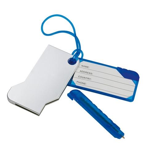 Identificateur valise publicitaire YEQ - Stylo inclus - Idéal pour événements à petits budgets_0