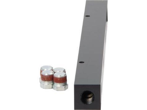 A65, 7 Port, Hydraulic Manifold, 178 mm Long_0