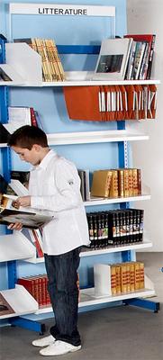 TABLETTE GRANDE PROFONDEUR POUR RAYONNAGE ZÉDIA - MANUTAN COLLECTIVITÉS