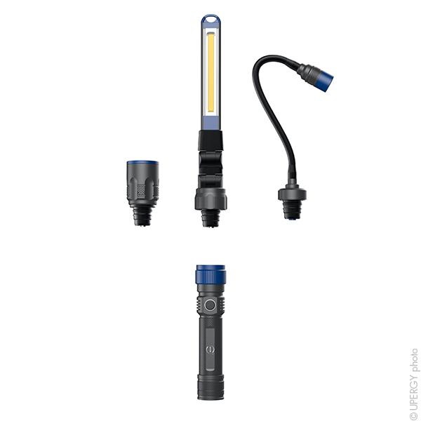 LAMPE DE TRAVAIL ET TORCHE MULTIFONCTION LED NX 380 LUMENS RECHARGEABLE_0