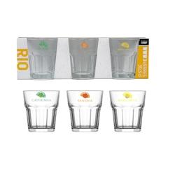 Lot de 16 Verres Motifs Cocktail x3 Maitre Chef - VERRRI016_16_0