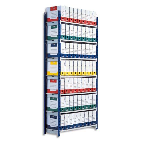 LOT DE 5 PLATEAUX ISOREL POUR RAYONNAGE RANG'ECO - LONGUEUR 100 CM, PROFONDEUR 34 CM