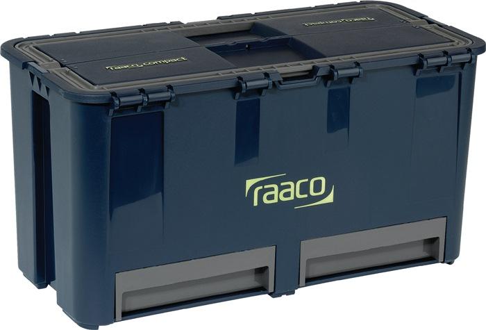 Mallette à  outils Compact 27 l.474xP239xH250 mm 6 pochettes polypropylène RAACO_0