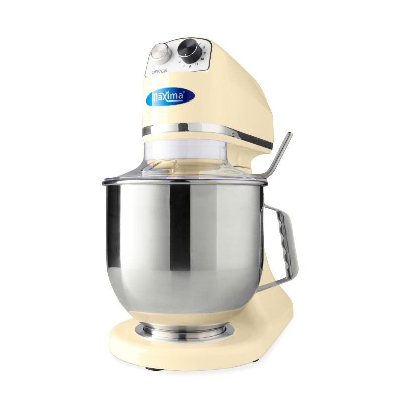 Mixer planétaire - 7 L - jusqu'à 2 kg de pâte - ivoire_0