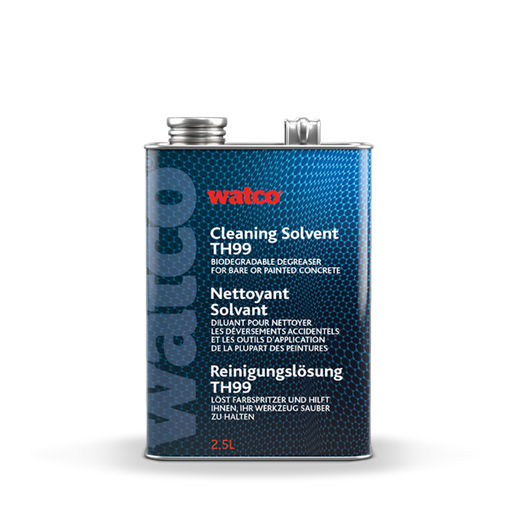 Nettoyant solvant industriel 2,5 L - idéal pour peintures polyaspartiques et caoutchouc chloré_0