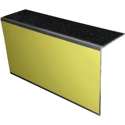 NEZ DE MARCHE POUR ESCALIER WACCESS - AUTO-ADHÉSIF - 3 EN 1 - 50 MM X 108,4 MM X 3 M WATTELEZ