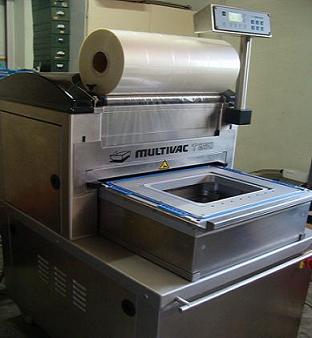 Operculeuse semi-automatique MULTIVAC - Modèles T100, T200, T250 - Mise en barquette et operculage_0