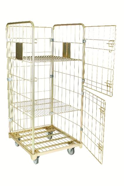 PANNEAU OUVRANT DEMI-RABATTABLE POUR CHARIOT À LINGE ROLL - MANUTAN COLLECTIVITÉS