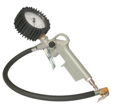 Pistolet de gonflage - Lacmé - modèle universel spécial VL - flexible 35 cm - manomètre 0-10 bars - 305100_0