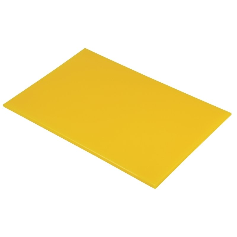 PLANCHE À DÉCOUPER HYGIPLAS, 45X30X1.25 CM, JAUNE