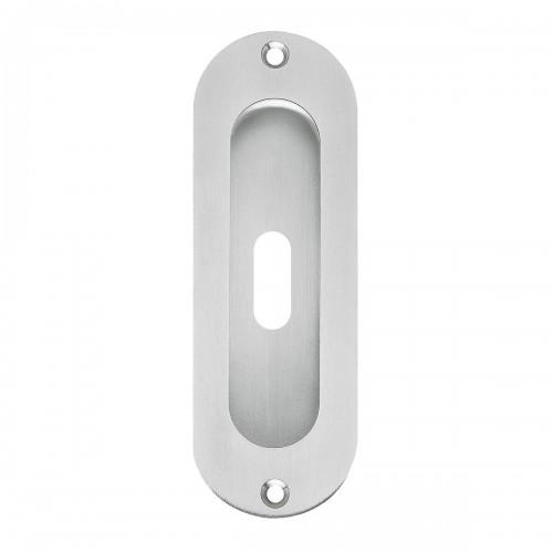 POIGNÉE CUVETTE OVALE - POUR PORTE À GALANDAGE - SÉRIE EZ1702 - CLÉ L KARCHER DESIGN