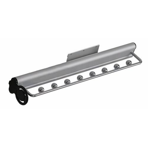 PORTE-CINTRES COULISSANT AVEC BOULES SÉPARATRICES-450 MM GTV