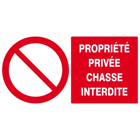 Propriete privee chasse interdite 330x200mm TALIAPLAST | 621216_0