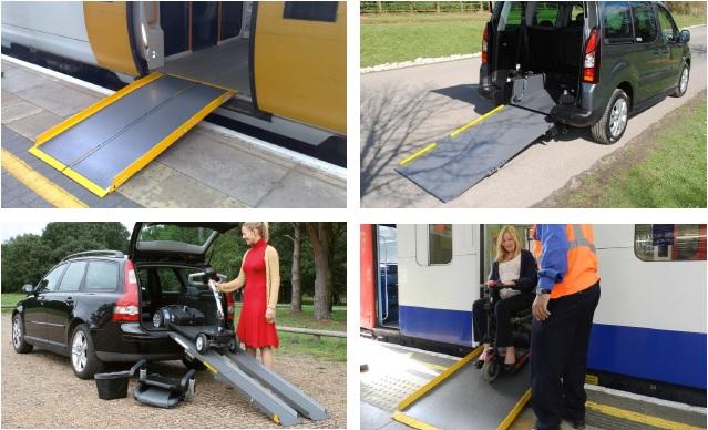 Rampes d'accès Portaramp - Pour véhicules et trains PMR - Sur mesure et légères_0