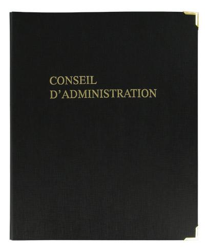 RELIURE LÉGALE ET OBLIGATOIRE CONSEIL D'ADMINISTRATION LE DAUPHIN 922, 21 X 29,7 CM 100 PAGES