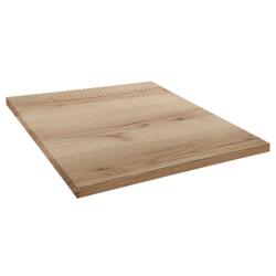 Restootab - Plateau 70x70 decor chene delano - marron Bois manufacturé 3760371517053_0