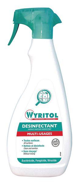 SPRAY NETTOYANT DÉSINFECTANT WYRITOL 750 ML